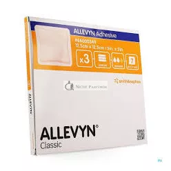 Allevyn Lepiaca 12.5x12.5cm - Balenie 3 kusy