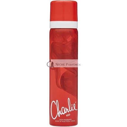 Revlon Charlie Red deospray pre ženy 75 ml