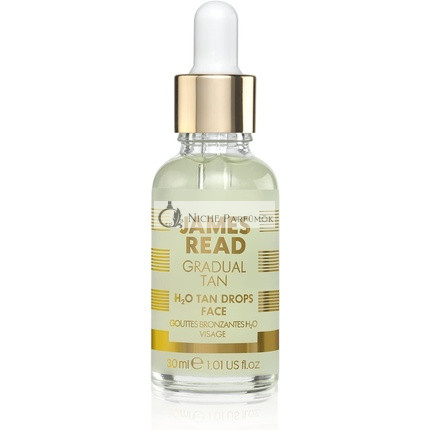 James Read H2O Postupné Opálenie Kvapky na Tvár Svetlo Stredný Odtieň 30ml