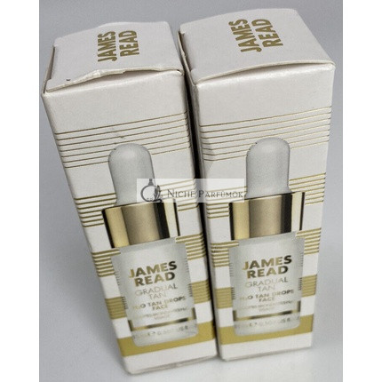 James Read Postupné opálenie H20 opalovacie kvapky na tvár svetlé/stredné, 15ml