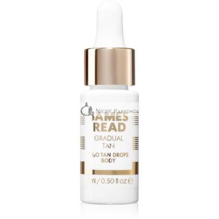 James Read Postupné Opálenie H2O Opálenie Kvapky - Svetlé/Stredné 15ml