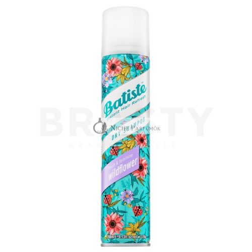 Batiste Dry Shampoo Fresh&Feminine Wildflower suchý šampón pre všetky typy vlasov 200 ml