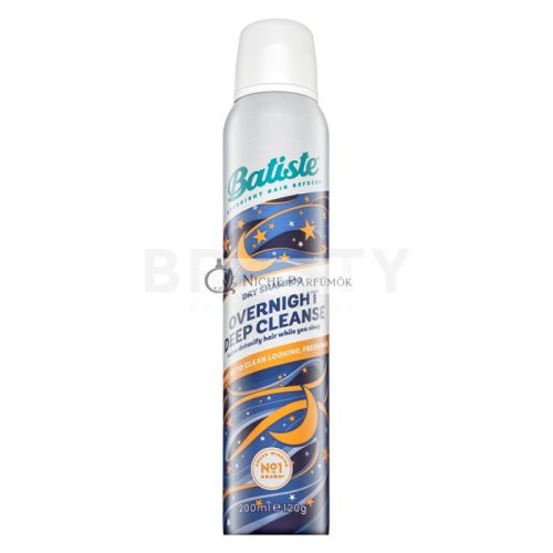Batiste Overnight Deep Cleanse suchý šampón pre rýchlo mastiace sa vlasy 200 ml