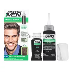   Just For Men Shampoo-in Haircolour farebný šampon pre mužov H30 Light Medium Brown 66 ml