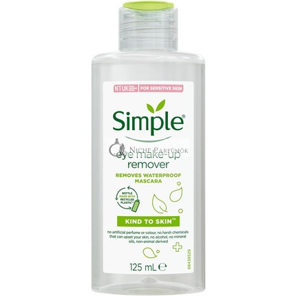 Simple Kind to Skin Očný Odstraňovač Make-Up 125ml