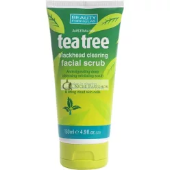 Beauty Formulas Čistiaci peeling s čajovníkom 150ml