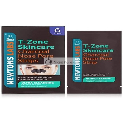 T-Zone Aktív uhlík a čajovník Ultra čistiace prúžky na nos - balenie 6
