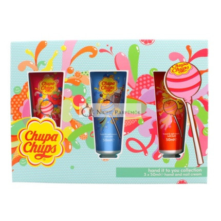 Chupa Chups Krém na ruky a nechty 50ml - Balenie 3 (Kola, Jahoda)