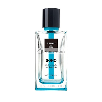 Superdry SOHO Eau de Parfum pre mužov, 100ml