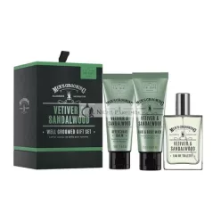 Luxusný darčekový set s Vetiver EDT - balenie 4 kusy