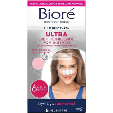 Biore 6 Ultra-Cistiace Pórové Pásky