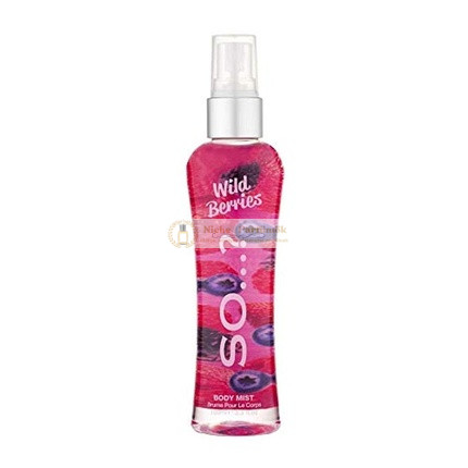 So...? Wild Berries telový sprej pre ženy 100ml
