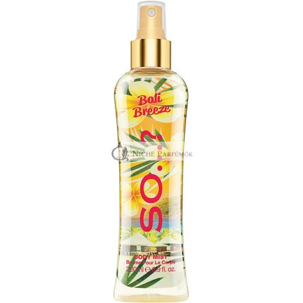 So...? Letné Úniky Dámsky Bali Breeze Telový Sprej 200ml