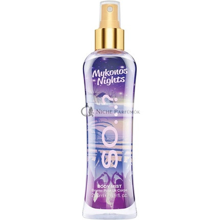 So...? Summer Escapes Dámsky Mykonos Nights Telo Spray, 200 ml