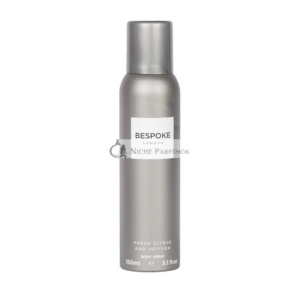 Bespoke Men Svieži Citrus a Vetiver Telo Sprej pre Mužov, 150ml