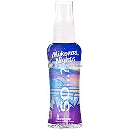 SO...? Mykonos Nights telový sprej, 50 ml