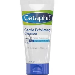   Cetaphil Jemný Exfoliačný Čistiaci Gél na Tvár pre Citlivú Pokožku, 178ml