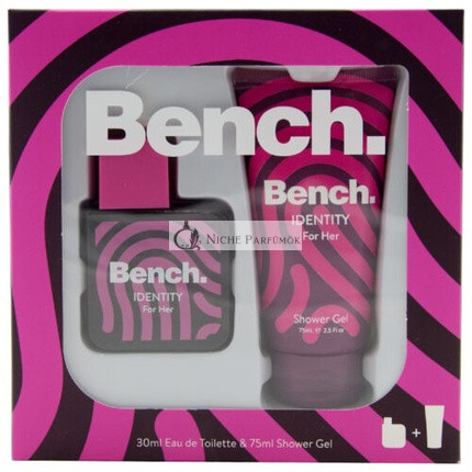 Bench Gift Set IDENTITY FOR HER, 30ml EDT Spray + 75ml Shower Gel