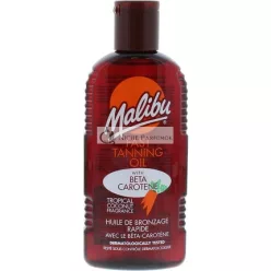   Malibu Sun Bronzujúci Rýchlo Tannujúci Olej s Beta Karoténom a Tropickou Kokosovou Vôňou