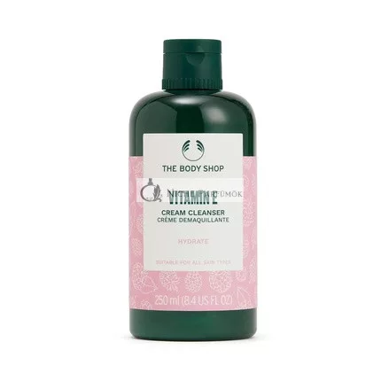 The Body Shop Vitamin E Krémový Čistič Pre Všetky Typy Pleti Vegán 240ml