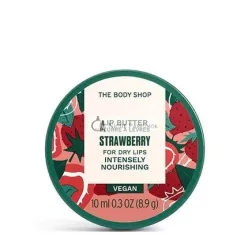 The Body Shop Jahodový Balzam na Pery, 10ml
