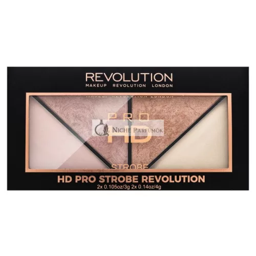 Makeup Revolution Pro HD Strobe Palette multifunkčná paleta 14 g