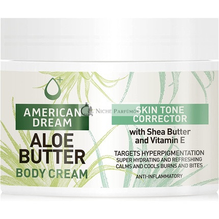 American Dream Aloe Maslo Telový Krém so Sheou a Vitamínom E, 500ml