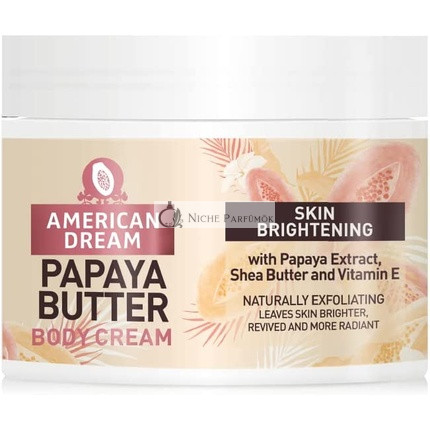 American Dream Papájové Maslo Telový Krém s Extraktom z Papáje, Shea Maslom a Vitamínom E 500ml