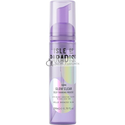 Isle of Paradise Samoopaľovací Mousse Tmavý 200ml