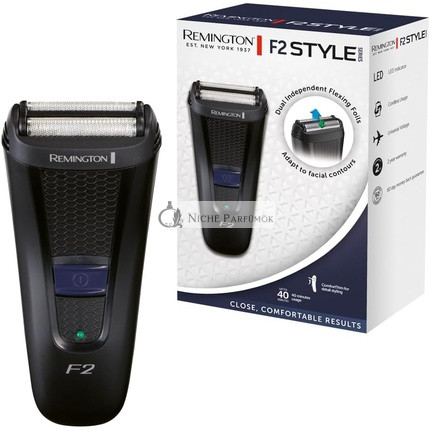 Remington F2 Pánsky Elektrický Holiaci Strojček Štýlová Séria Fóliový Holiaci Strojček F2002 Modrý