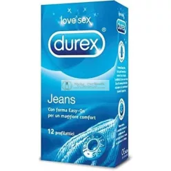 Durex Jeans Kondómy 12 kusov