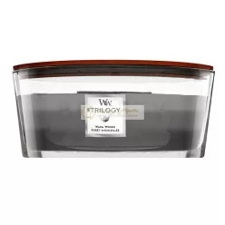 Woodwick Trilogy Warm Woods vonná sviečka 453,6 g