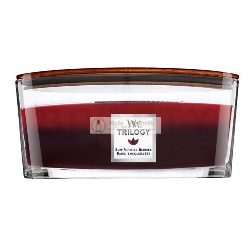 Woodwick Trilogy Sun Ripened Berries vonná sviečka 453,6 g