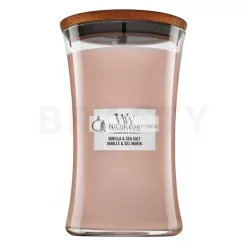 Woodwick Vanilla & Sea Salt vonná sviečka 610 g