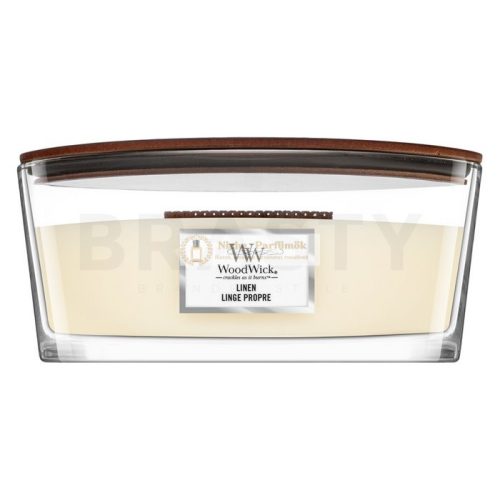 Woodwick Linen vonná sviečka 453,6 g