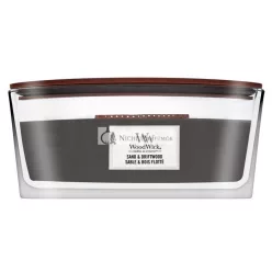 Woodwick Sand & Driftwood vonná sviečka 453,6 g