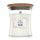 Woodwick White Teak vonná sviečka 85 g