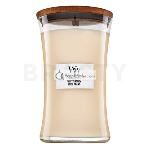 Woodwick White Honey vonná sviečka 610 g