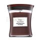 Woodwick Stone Washed Suede vonná sviečka 275 g