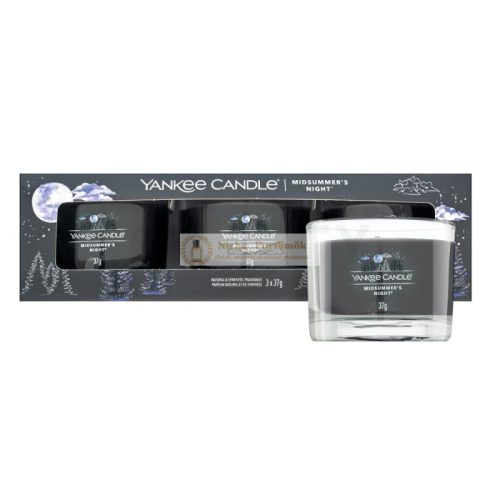 Yankee Candle Midsummer's Night votívna sviečka 3 x 37 g