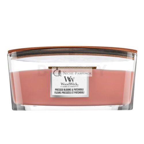 Woodwick Pressed Blooms & Patchouli vonná sviečka 453,6 g