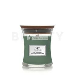 Woodwick Mint Leaves & Oak 85 g