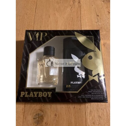 Playboy VIP Eau de Toilette 60 ml a 2 v 1 Sprchový gél & Šampón Set
