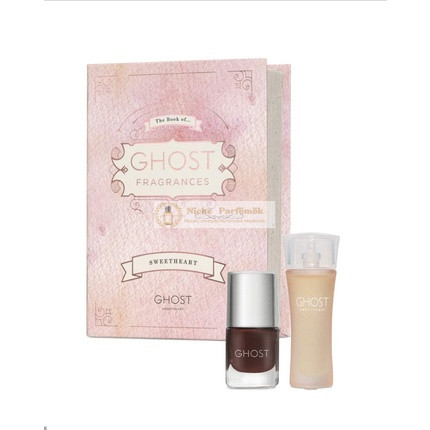 Ghost Sweetheart Darčeková Sada 5ml Eau De Toilette a 5ml Hlboký Slivkový Lak na Nechty