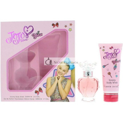 JOJO Siwa Beauty Be You EDP + 100ml telový umývací prostriedok, 30ml