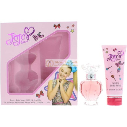 JOJO Siwa Beauty Be You 50ml Eau De Parfum + 100ml Telový umývací prostriedok