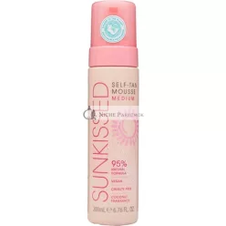 Sunkissed Samoopalovací Mousse Stredný 200ml