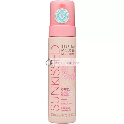 Sunkissed Samoopalovací Mousse Stredný 200ml