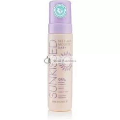 Sunkissed Samoopaľovacia Pena Tmavá, 200ml 95% Prírodná