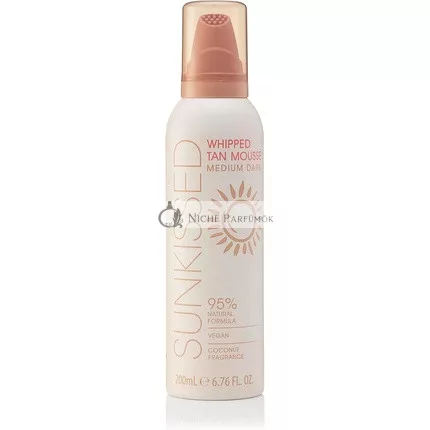 Sunkissed Šľahané Opálenie Mousse Stredne Tmavé, 200ml